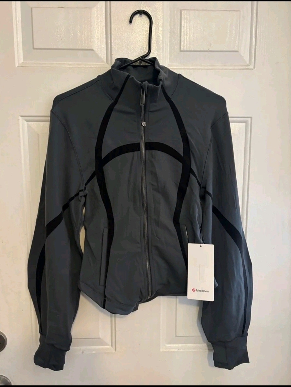 lululemon Corsetry Define Full-Zip Jacket DARK PURPLE GREY